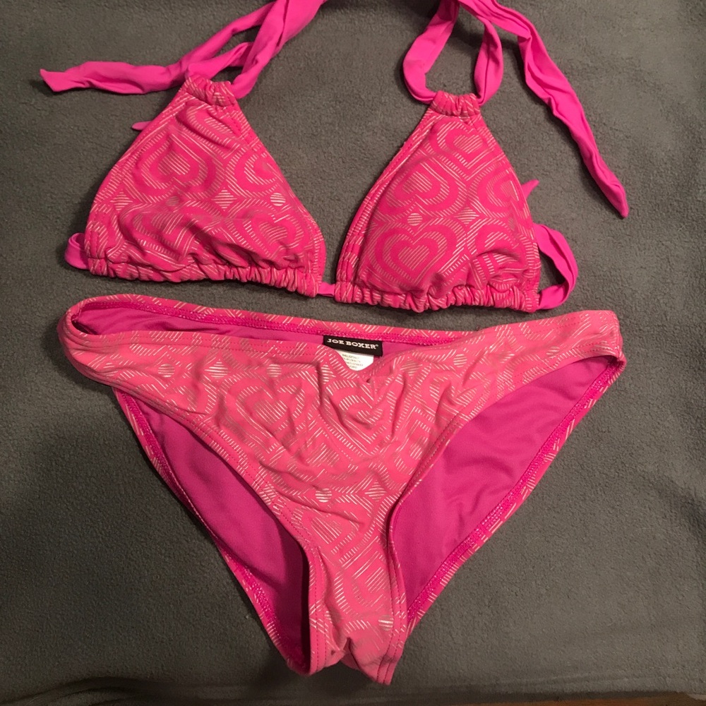 Joe Boxer Bikini Set 👙🌸💖